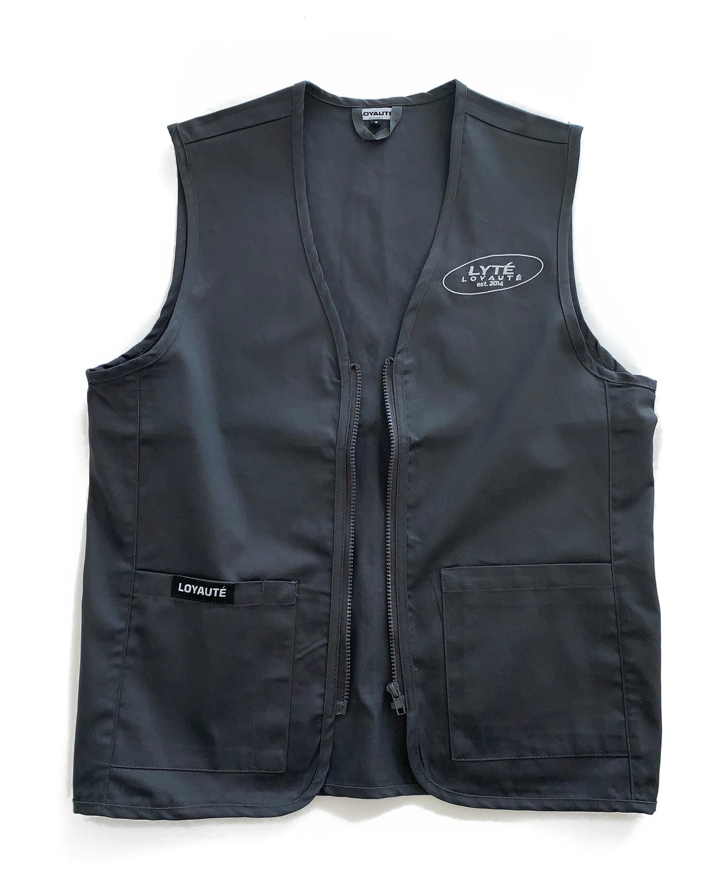 MINIMAL CARGO GILET | CHARCOAL