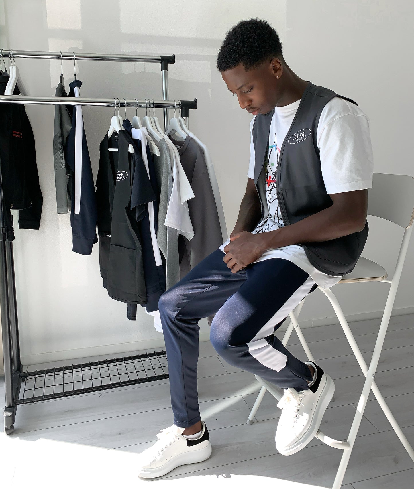 ATHLEISURE TRACKSUIT TROUSERS